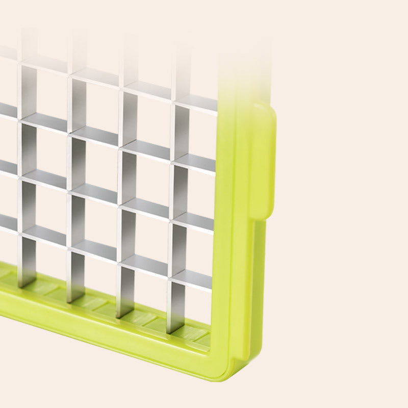 Tagliaverdure Multifunzione 2-in-1 – Affetta, Taglia e Prepara in Modo Facile e Veloce