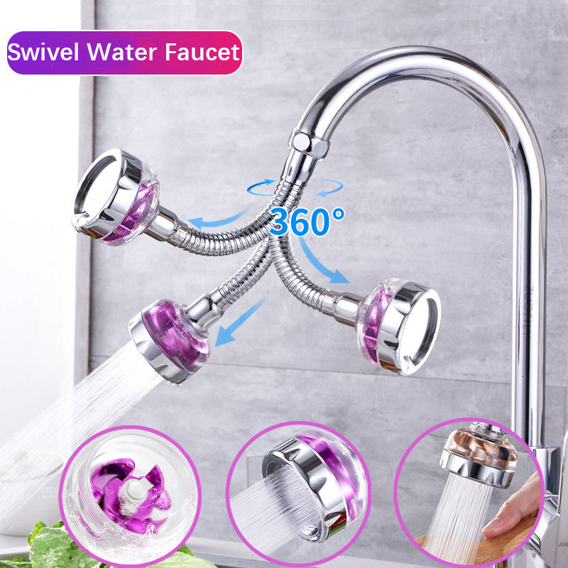 Rompigetto Universale per Rubinetto con Giunto Orientabile – Risparmio d’Acqua e Pulizia Senza Schizzi
